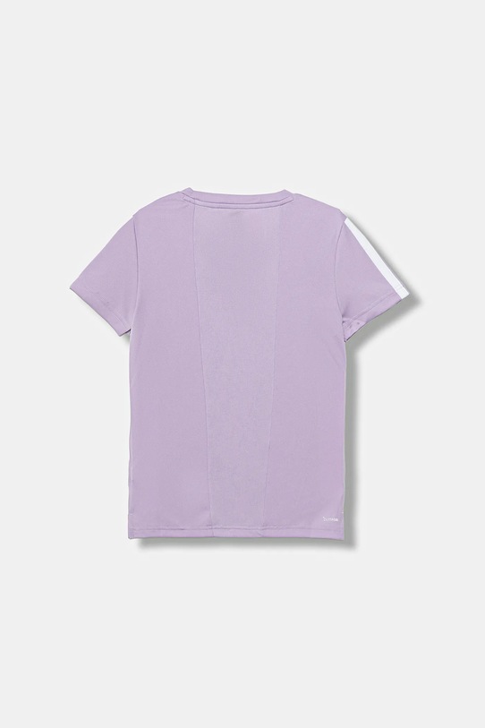Dziewczynka adidas t-shirt dziecięcy JW5019 fioletowy