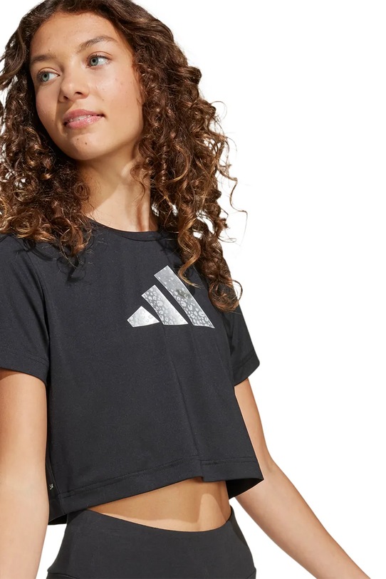 adidas maglietta per bambini nero KB7295
