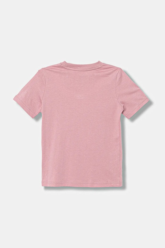 Puma t-shirt bawełniany dziecięcy ESS SCRIPT Tee G 685805 różowy AW25