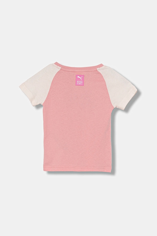 Puma t-shirt bawełniany dziecięcy PUMA X HELLO KITTY & FRIENDS Slim Tee 632391 różowy AW25