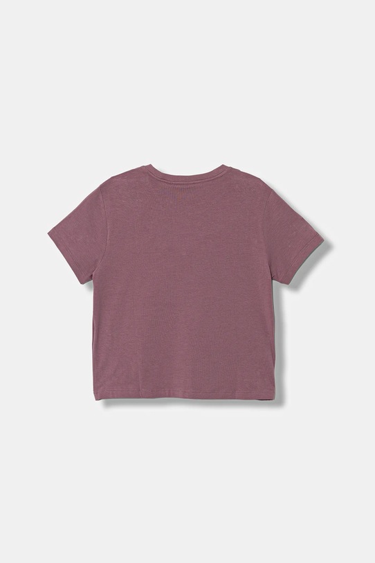 EA7 Emporio Armani t-shirt dziecięcy 7G000137.AF10373 różowy AW25