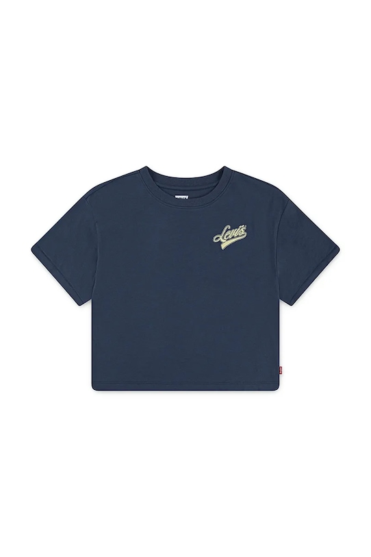 Levi's tricou de bumbac pentru copii BOXY MEET AND GREET print bleumarin 3EN561