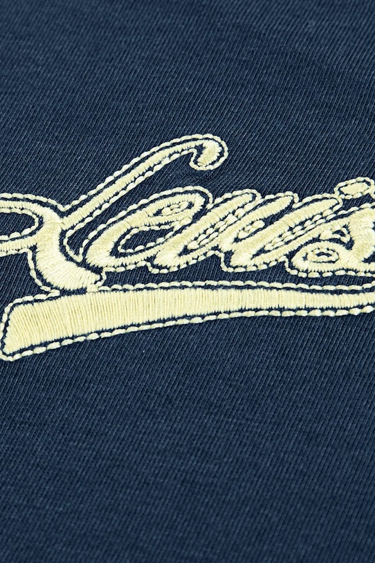 Fete Levi's tricou de bumbac pentru copii BOXY MEET AND GREET 3EN561 bleumarin