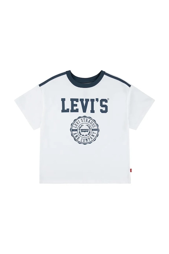 Levi's t-shirt dziecięcy SPORTY OVERSIZED TEE pozostałe biały 3EN779