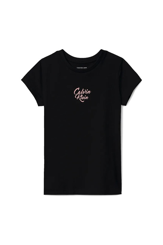 Calvin Klein Jeans t-shirt dziecięcy IG0IG03035.9BYA czarny AW25