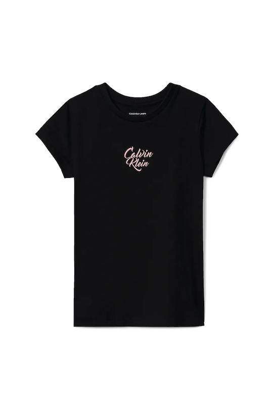 Calvin Klein Jeans t-shirt dziecięcy IG0IG03035.9BYA czarny AW25