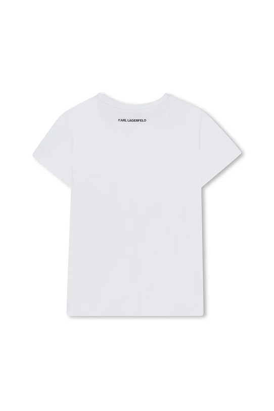 Karl Lagerfeld t-shirt dziecięcy Z30939.156.162 biały AW25