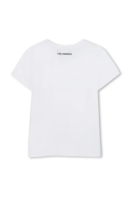 Karl Lagerfeld t-shirt dziecięcy Z30941.114.150 biały AW25