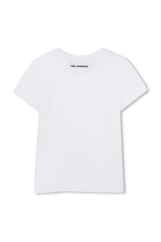 Karl Lagerfeld t-shirt dziecięcy Z30941.156.162 biały AW25