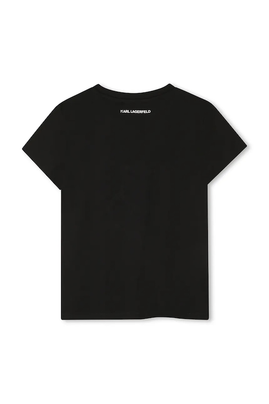 Karl Lagerfeld t-shirt dziecięcy Z30945.114.150 czarny AW25