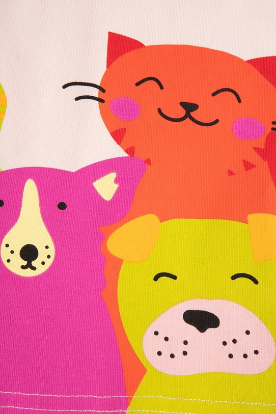 Παιδικό μπλουζάκι Coccodrillo ZC5143201AGK ροζ