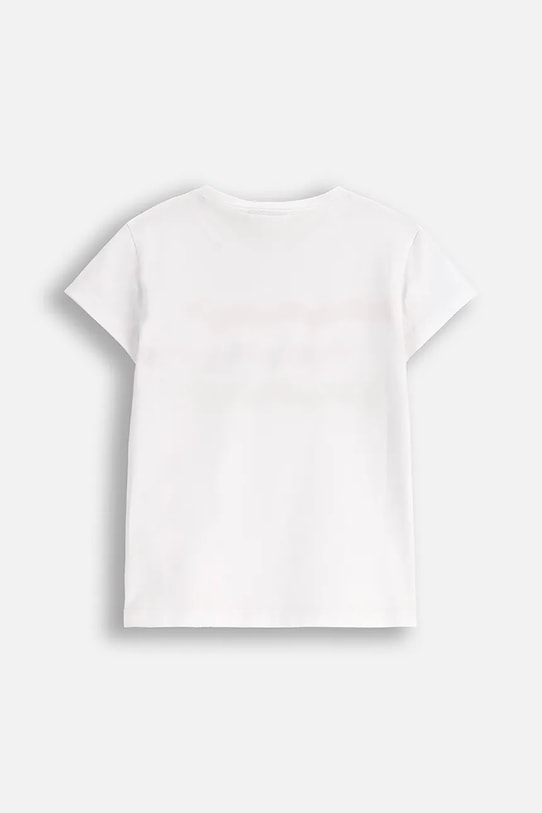 Κοριτσίστικα Παιδικό μπλουζάκι Coccodrillo ZC5143202AGK λευκό