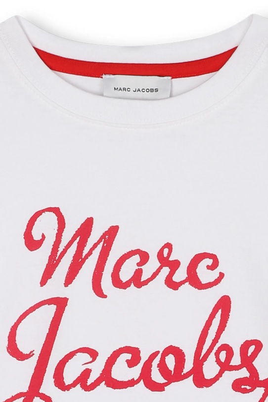 Marc Jacobs t-shirt bawełniany dziecięcy biały W60579.102.108