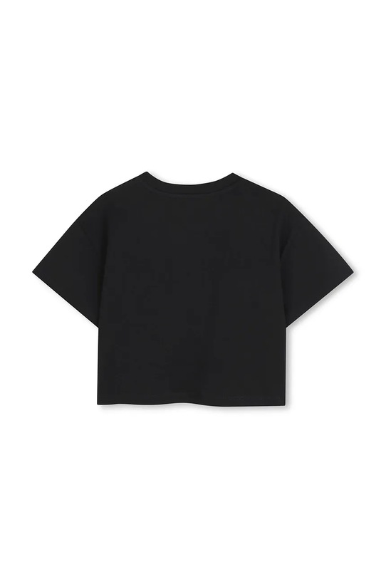 Marc Jacobs t-shirt bawełniany dziecięcy W60582 czarny AW25