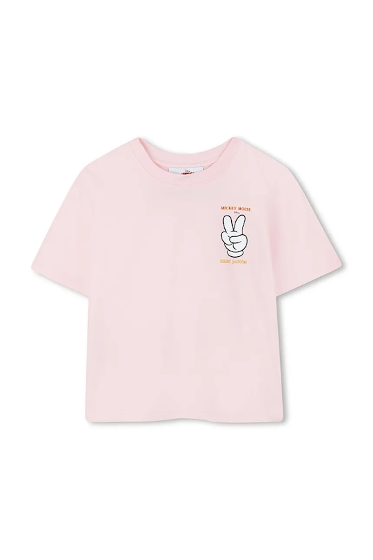 Marc Jacobs tricou de bumbac pentru copii W60691.114.150 roz AW25