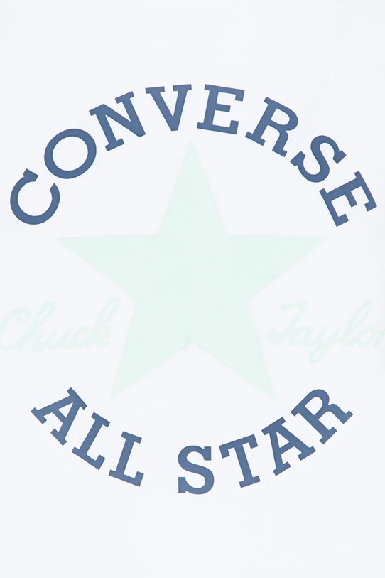Dziewczynka Converse t-shirt dziecięcy 4CG896 szary