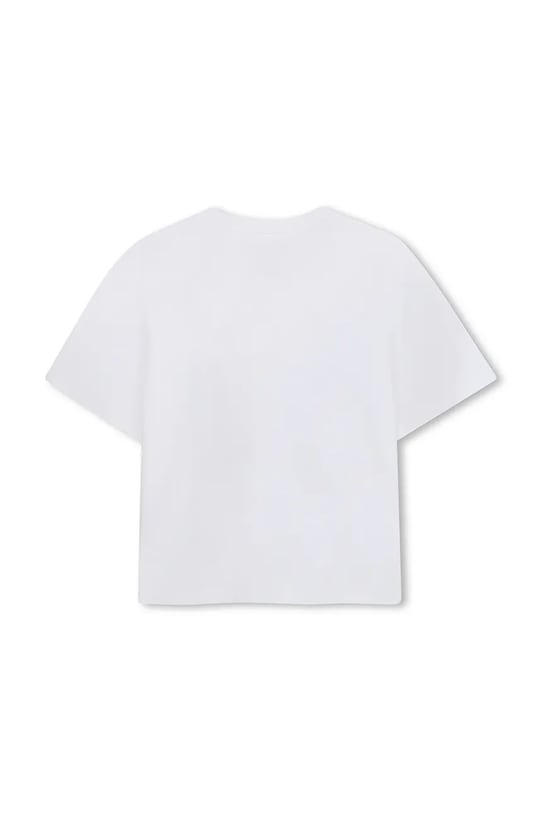 Dziewczynka HUGO t-shirt bawełniany dziecięcy G00495.114.150 biały