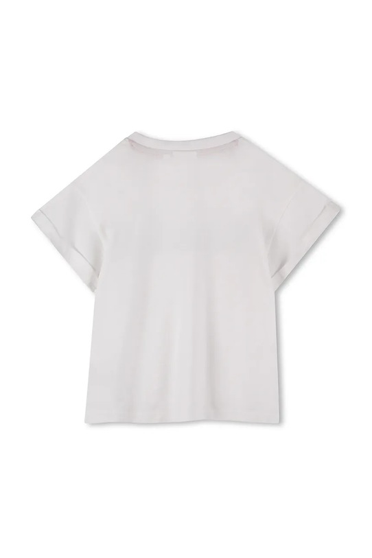 HUGO t-shirt bawełniany dziecięcy G00568.156.162 biały AW25