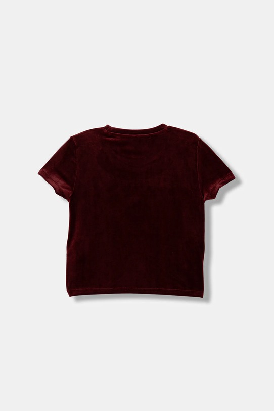 Guess t-shirt dziecięcy J4YI48.K0232.9BYA bordowy AW25
