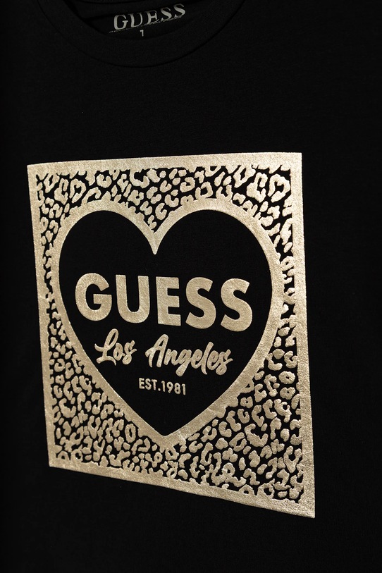 Dziewczynka Guess t-shirt dziecięcy J5BI00.J1314.9BYA czarny