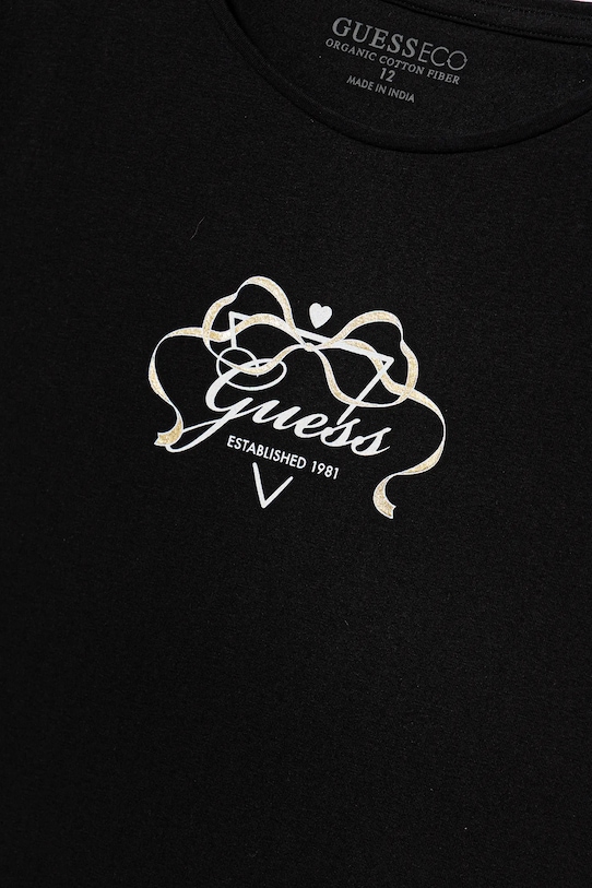 Девочка Детская футболка Guess J5BI02.J1314.9BYA чёрный