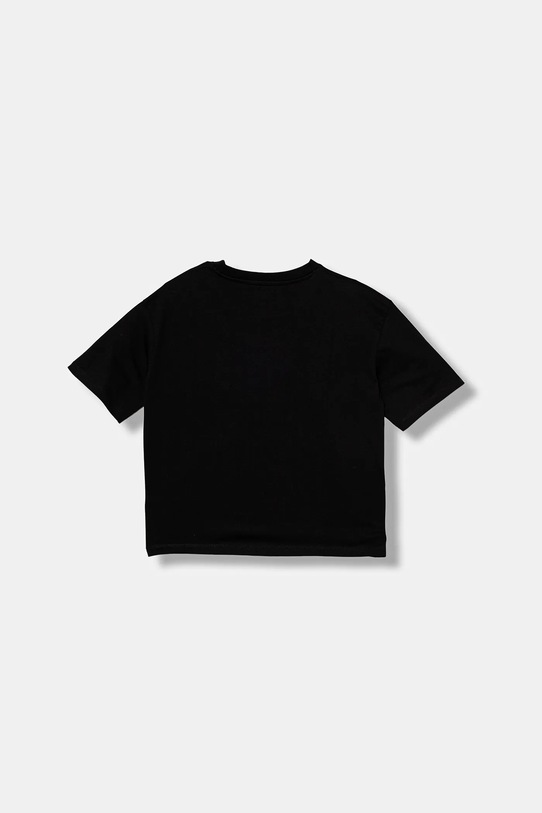 Guess t-shirt bawełniany dziecięcy J5BI07.I3Z14.9BYA czarny AW25