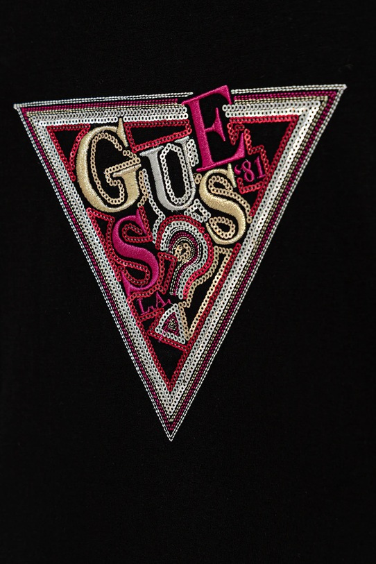 Dziewczynka Guess t-shirt dziecięcy J5BI12.J1314.9BYA czarny