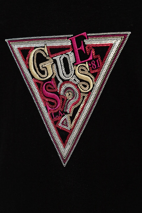 Девочка Детская футболка Guess J5BI12.J1314.9BYA чёрный
