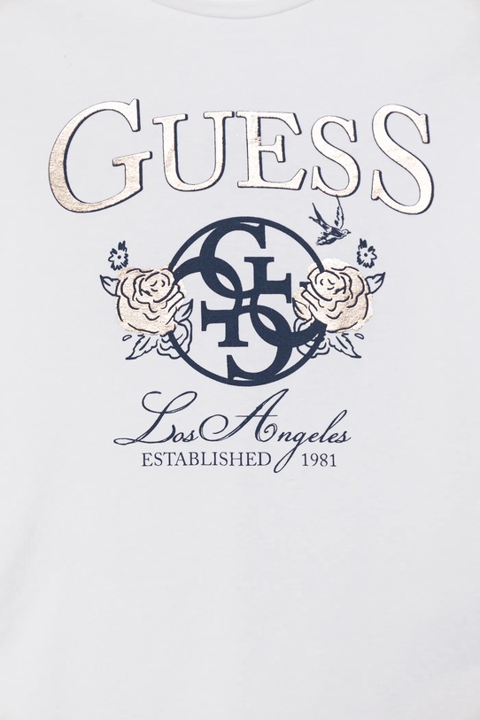 Дівчинка Дитяча футболка Guess J5BI19.J1314.9BYA білий