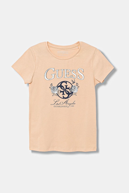 Детская футболка Guess с эластаном розовый J5BI19.J1314.9BYA