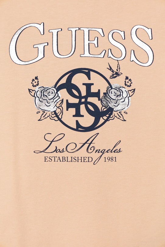 Девочка Детская футболка Guess J5BI19.J1314.9BYA розовый