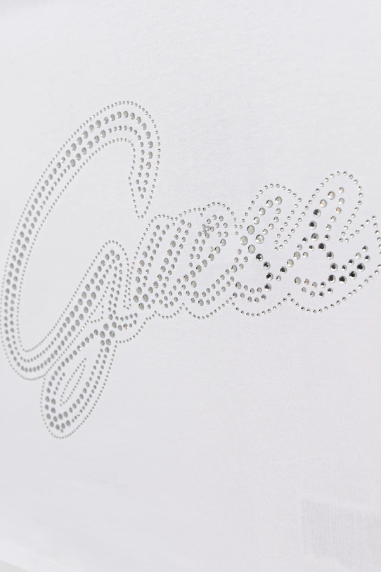 Dziewczynka Guess t-shirt bawełniany dziecięcy J5BI24.KCNQ4.9BYA biały