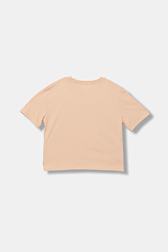 Guess t-shirt bawełniany dziecięcy J5BI24.KCNQ4.9BYA beżowy AW25