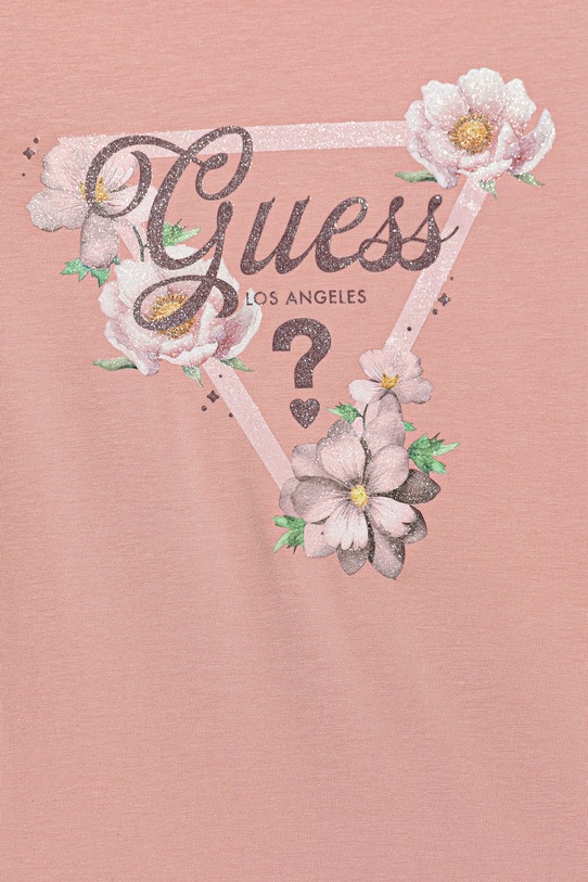 DÍVKA Dětské tričko Guess J5BI30.J1314.9BYA růžová