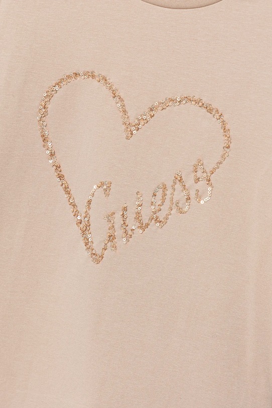 Dziewczynka Guess t-shirt dziecięcy J5BI38.J1314.9BYA beżowy