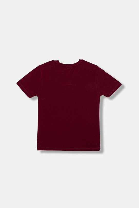 Dětské tričko Elisabetta Franchi EFTS247.0.JE006.140.158 burgundské AW25