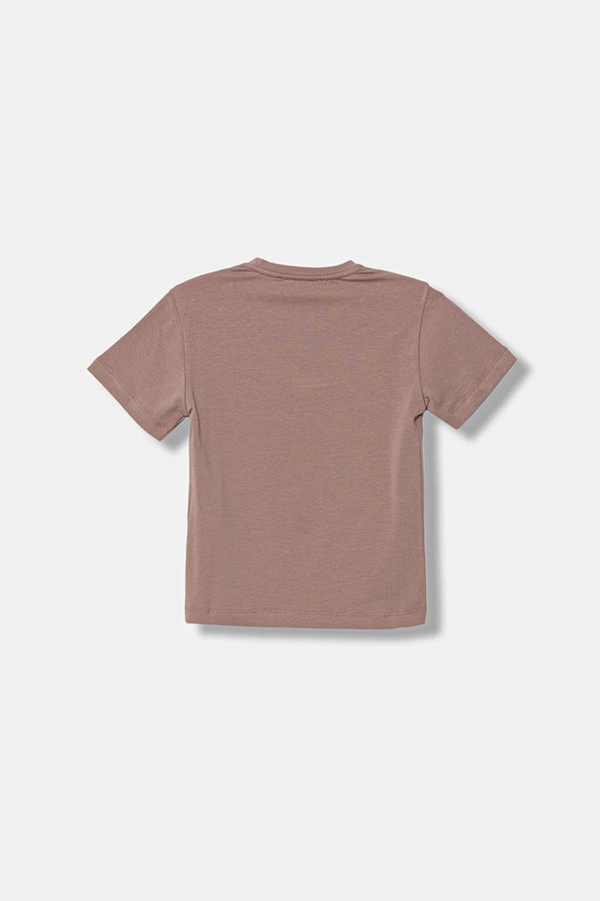Elisabetta Franchi t-shirt dziecięcy EFTS247.0.JE006.116.128 różowy AW25