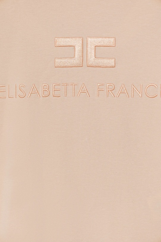 Девочка Детская футболка Elisabetta Franchi EFTS250.0.JE006.140.158 бежевый
