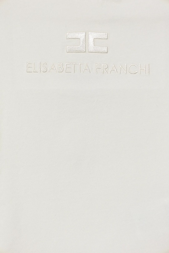 Dievča Detské tričko Elisabetta Franchi EGTS098.0.JE006 béžová