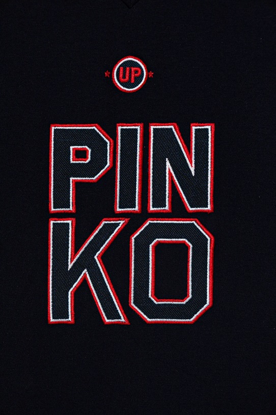 Dziewczynka Pinko t-shirt dziecięcy KFTS018.C.JT006 granatowy