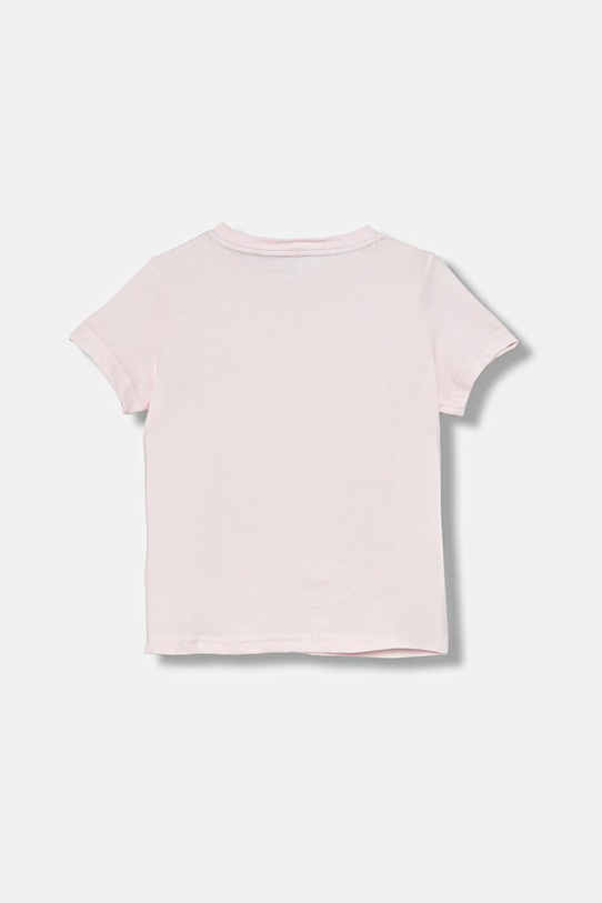 Tommy Hilfiger t-shirt bawełniany dziecięcy 2-pack różowy UG0UG00307.9BYA