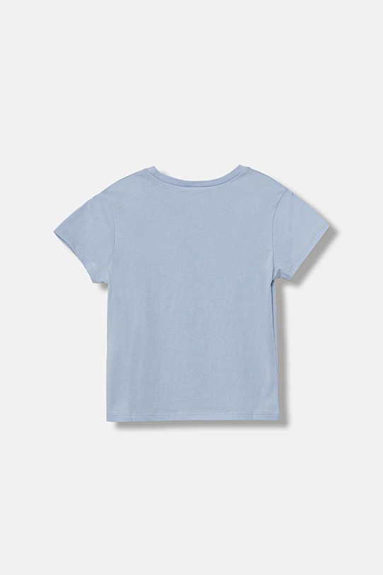 Dětské bavlněné tričko United Colors of Benetton 3I1XC10Q1.G.seasonal modrá AW25