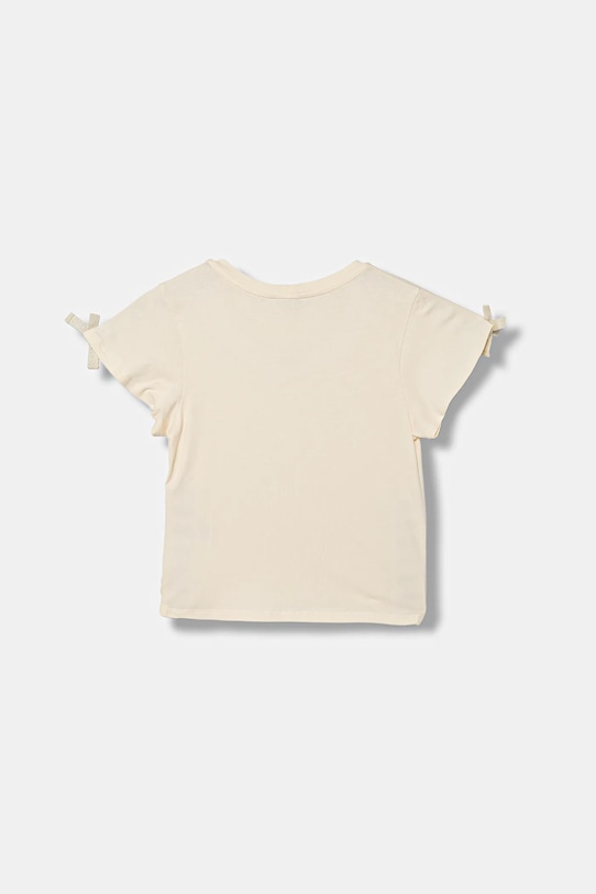 United Colors of Benetton tricou copii 3P4ZC10QH.G.seasonal bej AW25