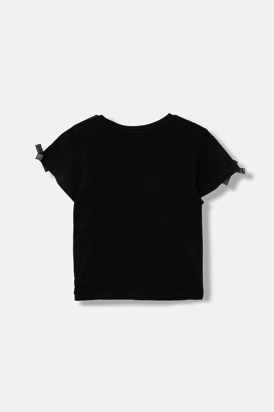 Detské tričko United Colors of Benetton 3P4ZC10QH.G.seasonal čierna AW25