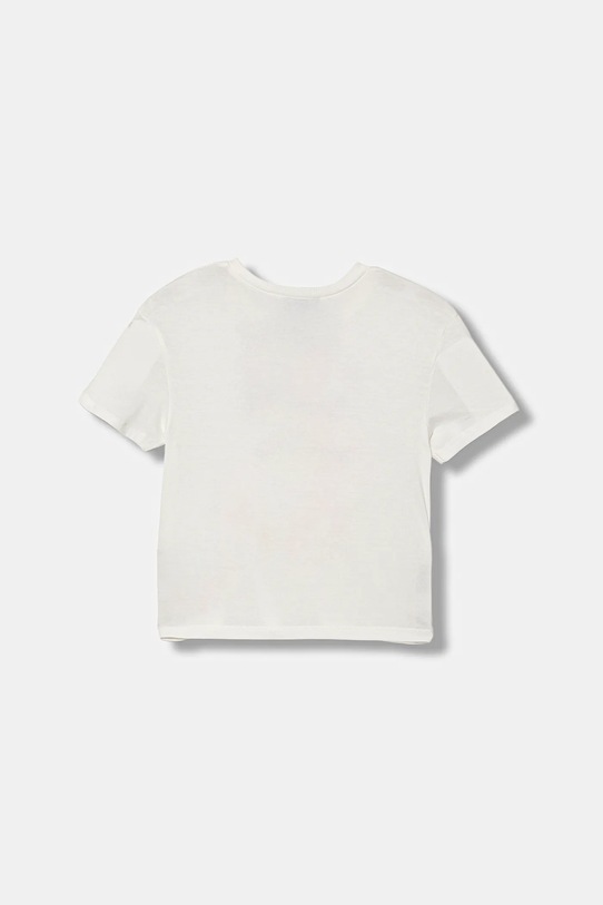 United Colors of Benetton tricou de bumbac pentru copii 3X1SG10JV.P.seasonal alb AW25