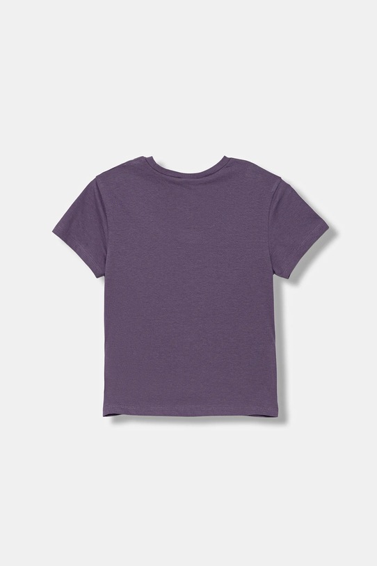 United Colors of Benetton t-shirt bawełniany dziecięcy 3X1SG10JV.P.seasonal fioletowy AW25