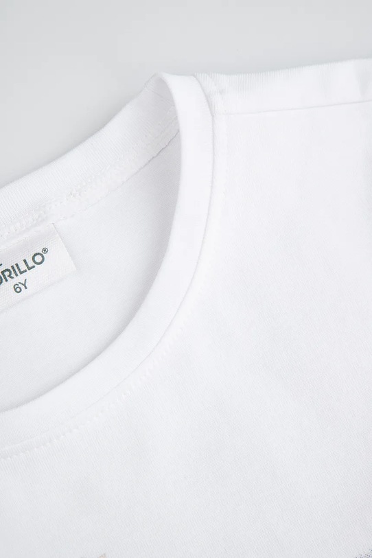 Fete Coccodrillo tricou copii ZC5143201VGA alb