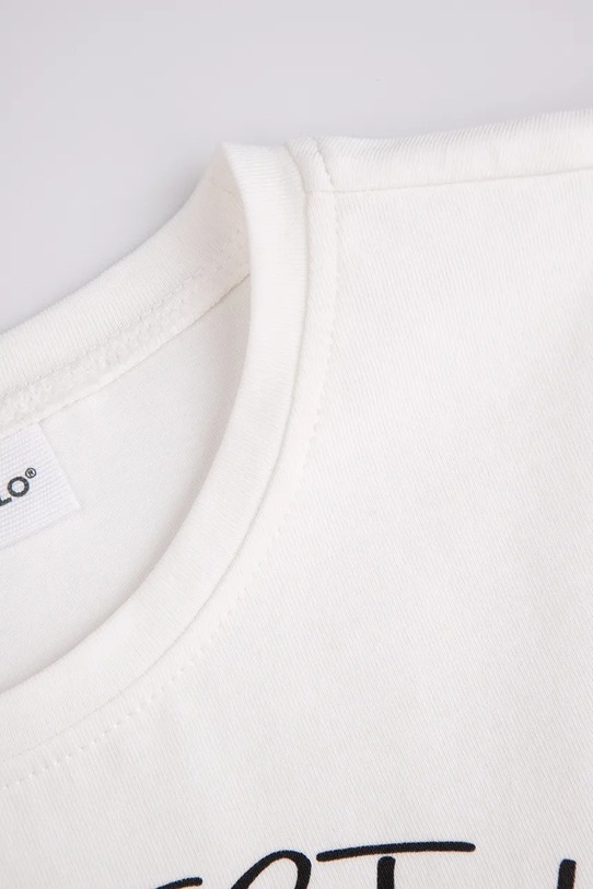 Dziewczynka Coccodrillo t-shirt dziecięcy ZC5143206VGA beżowy