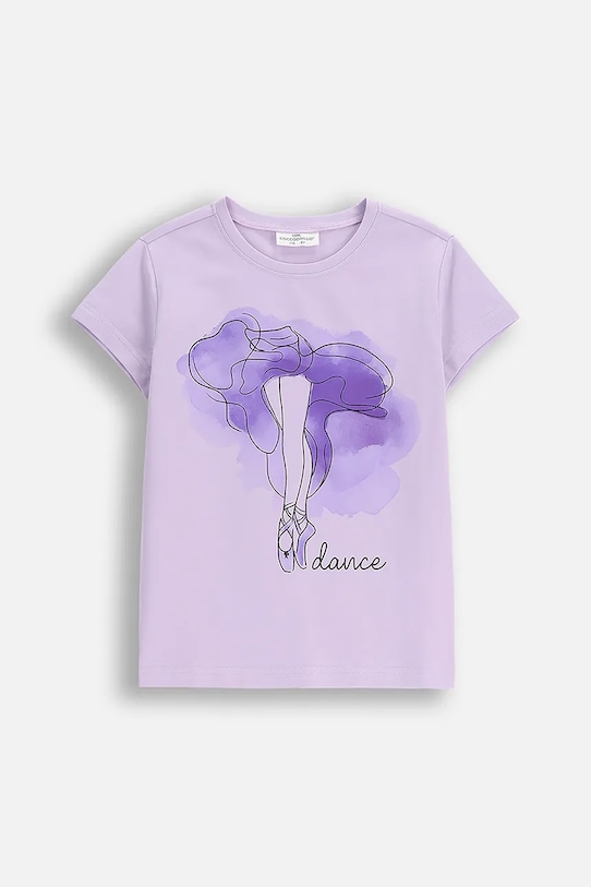 Coccodrillo tricou copii print violet ZC5143207VGA
