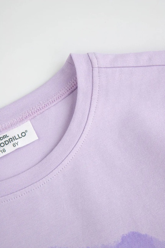 Fete Coccodrillo tricou copii ZC5143207VGA violet